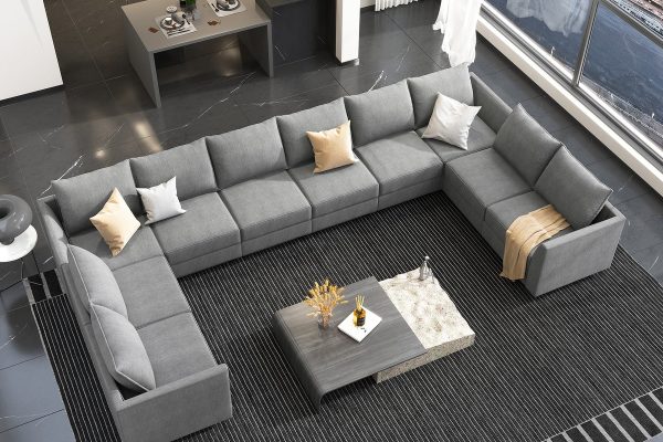 Comfort Meets Style: Choosing the Right U-Shaped Sofa